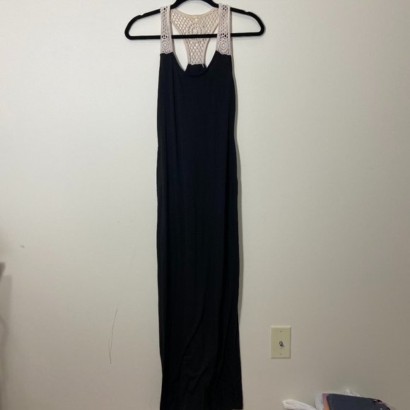 Black Maxi Dress - Picture 1 of 2